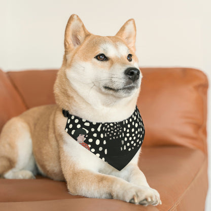 Staring Into The Night Woods - The Alien Pet Bandana Collar