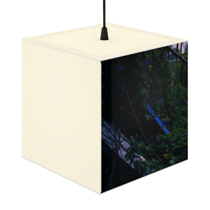 "The Abandoned Playground Faded by Nature" - The Alien Light Cube Lamp