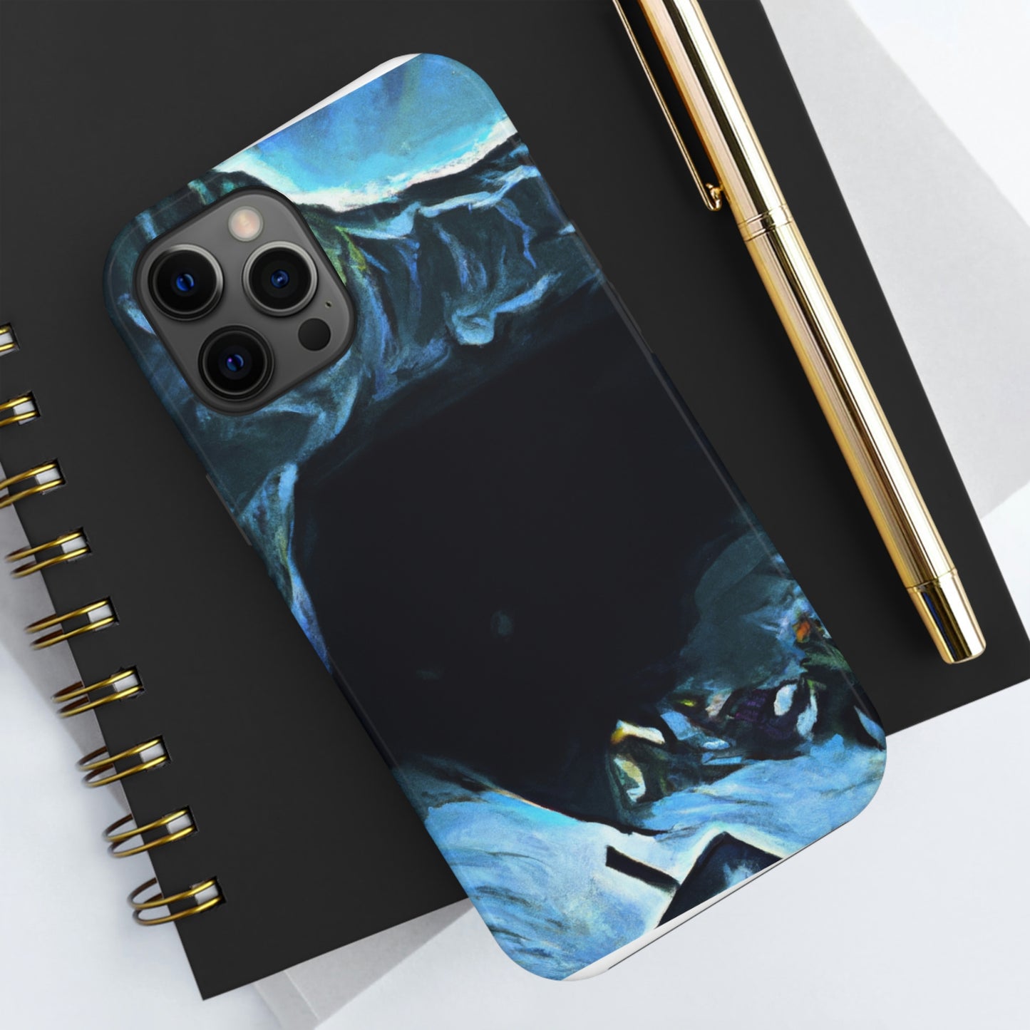 "Escape from the Icy Depths" - The Alien Tough Phone Cases