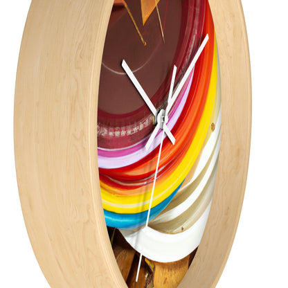 "Autumn Splendor Plates" - The Alien Wall Clock