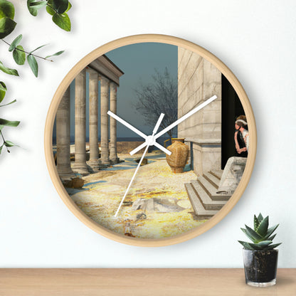 "Lost in Ancient Greece" - The Alien Wall Clock