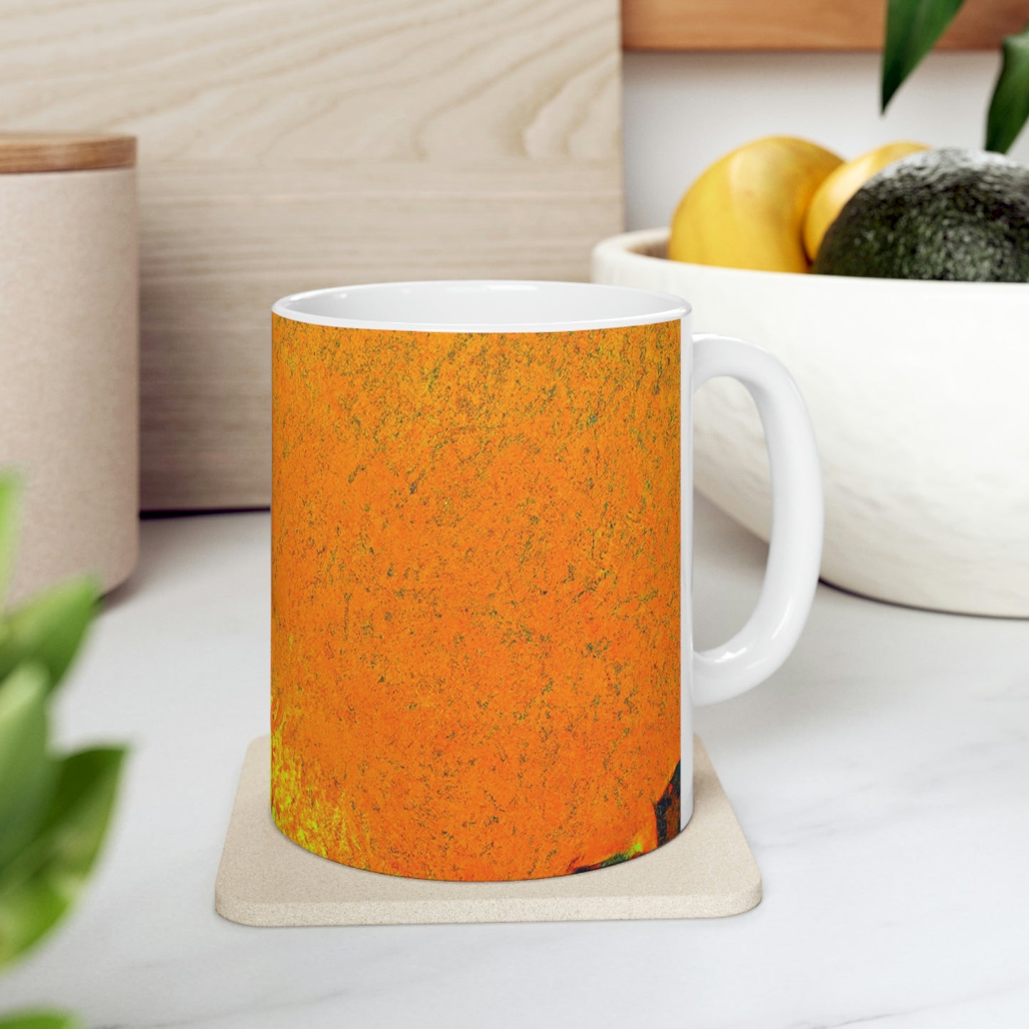 "Illuminated by the Setting Sun: Enthüllung einer verborgenen Stadt" - The Alien Ceramic Mug 11 oz