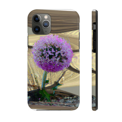 „A Blooming Miracle: Beauty in Chaos“ – The Alien Tough Phone Cases