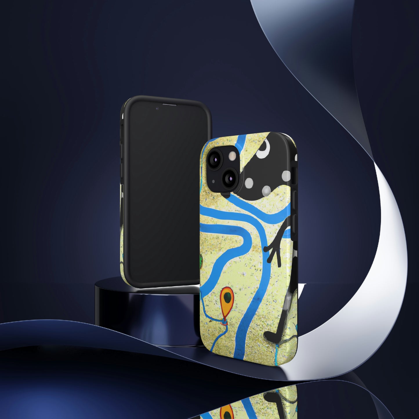 "A Lost Dog's Journey Home" - The Alien Tough Phone Cases