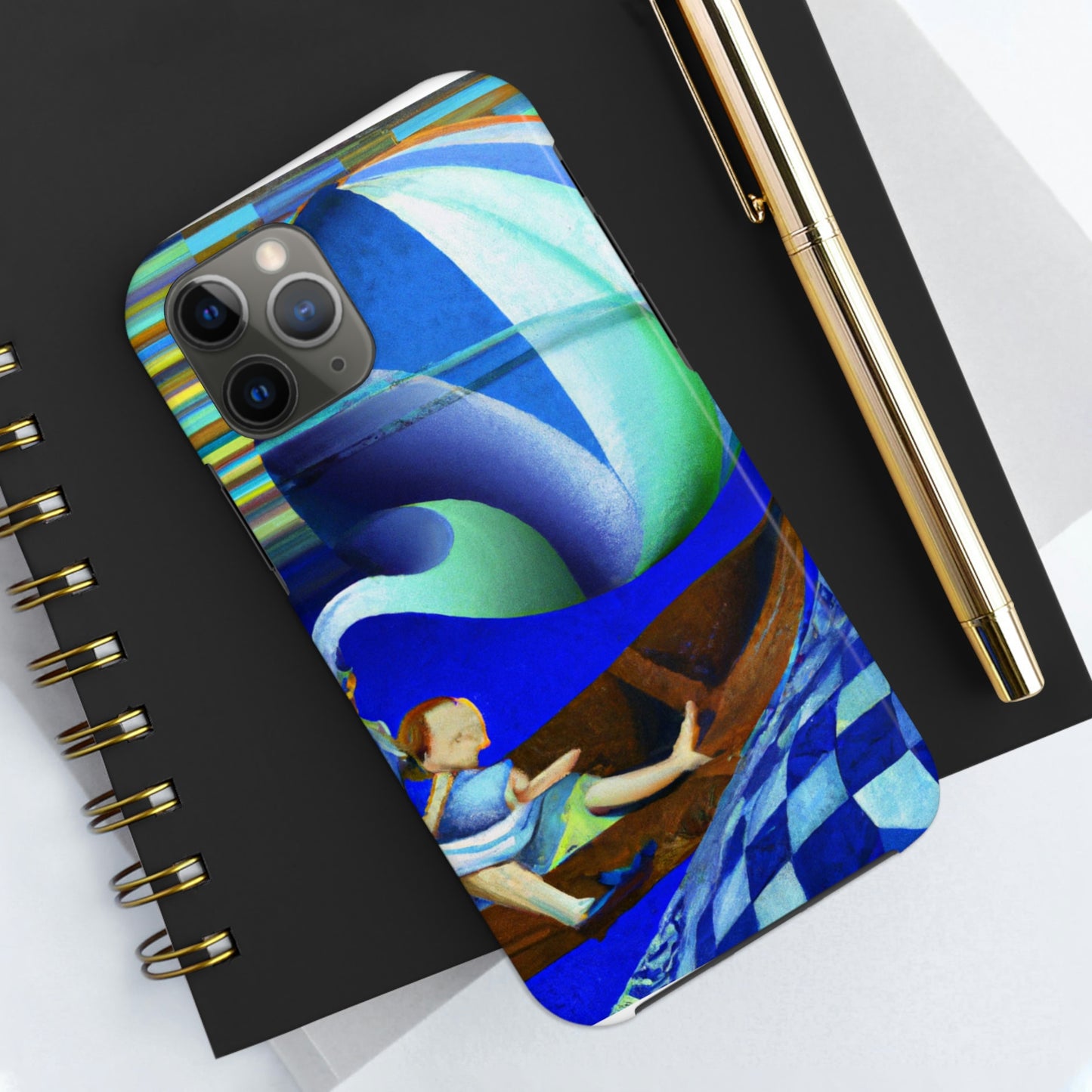 "A la deriva: el viaje de un padre y su hijo a través de la vida" - The Alien Tough Phone Cases