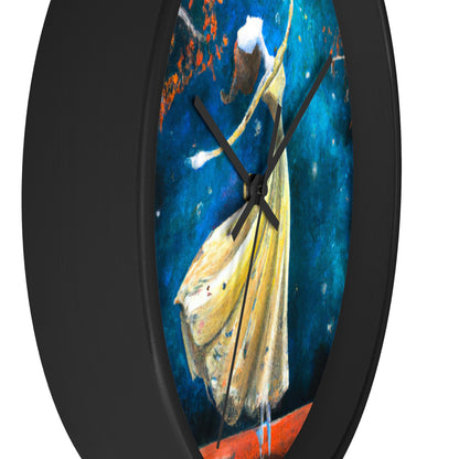 "A Starlight Ballerina" - The Alien Wall Clock