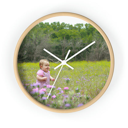 "Sun-Kissed Summer" - The Alien Wall Clock