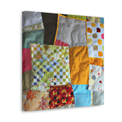 "Stitching Together a Scrap Quilt" - The Alien Canva