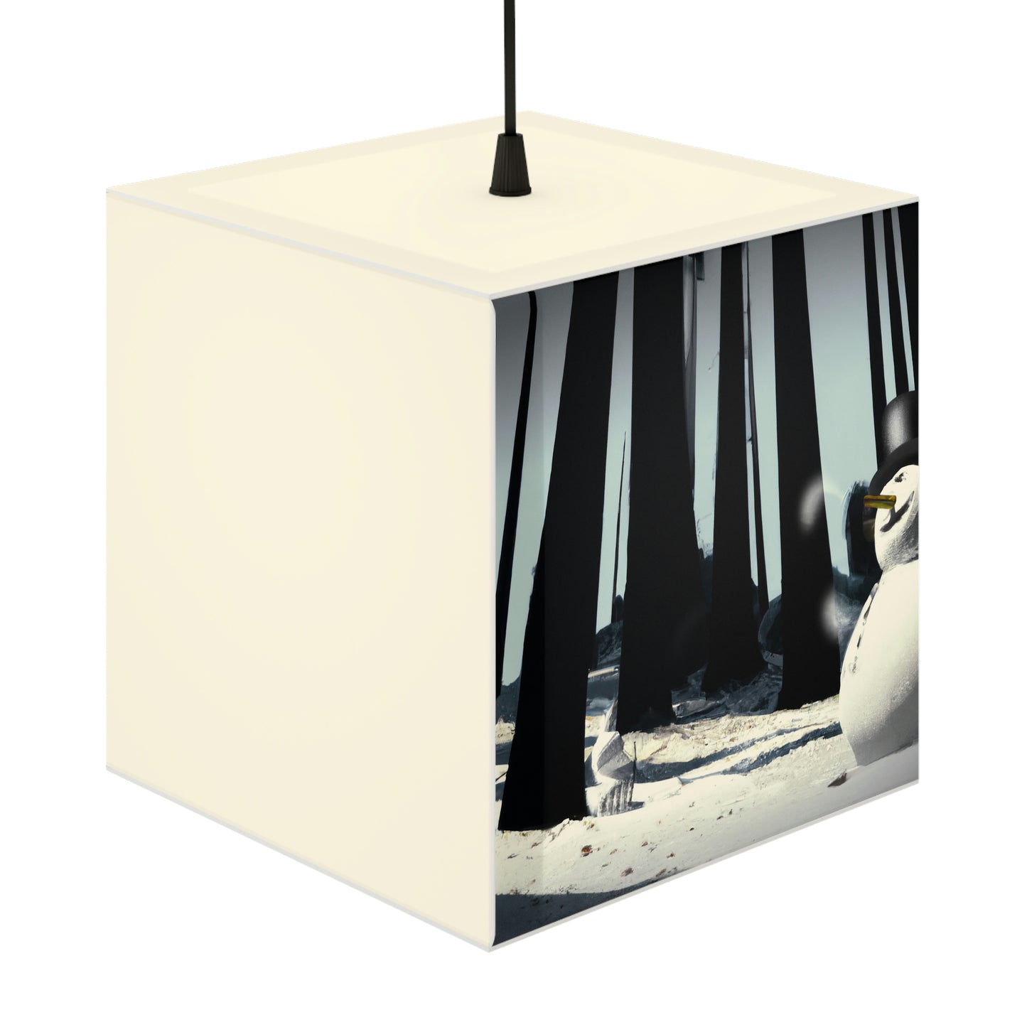 "Chilly Adventures in the Enchanted Forest" - The Alien Light Cube Lamp