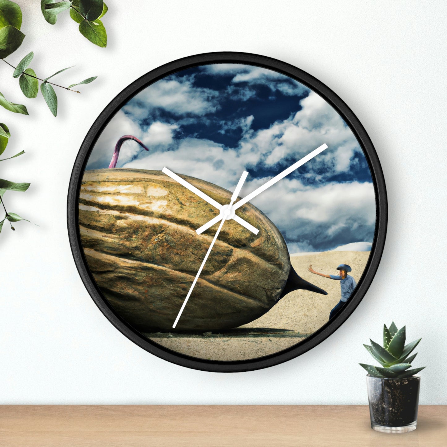 Mystery in the Meadow: The Gigantic Find of a Farmer - The Alien Wall Clock