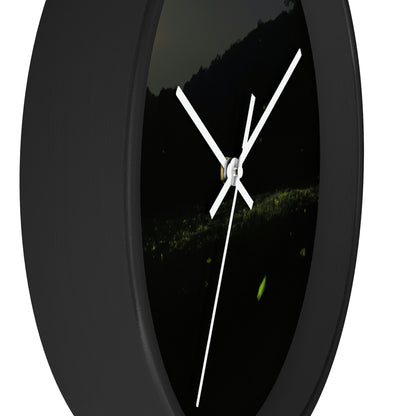 "A Thousand Fireflies in the Night Sky" - The Alien Wall Clock