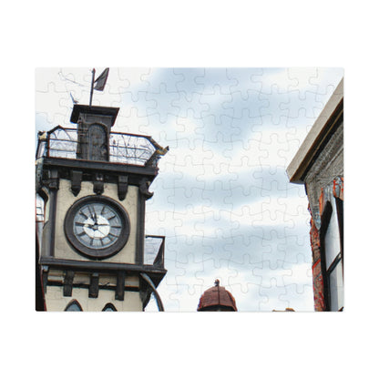 The Clocktower's Shadow - The Alien Jigsaw Puzzle