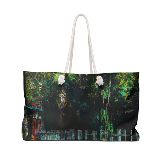 "Lost in the Shadows of Oblivion: A Journey Through the Abandoned Zoo" - The Alien Weekender Bag