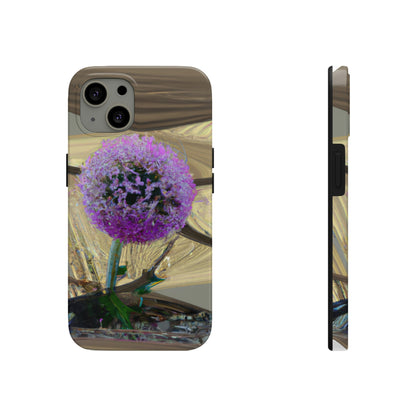 „A Blooming Miracle: Beauty in Chaos“ – The Alien Tough Phone Cases