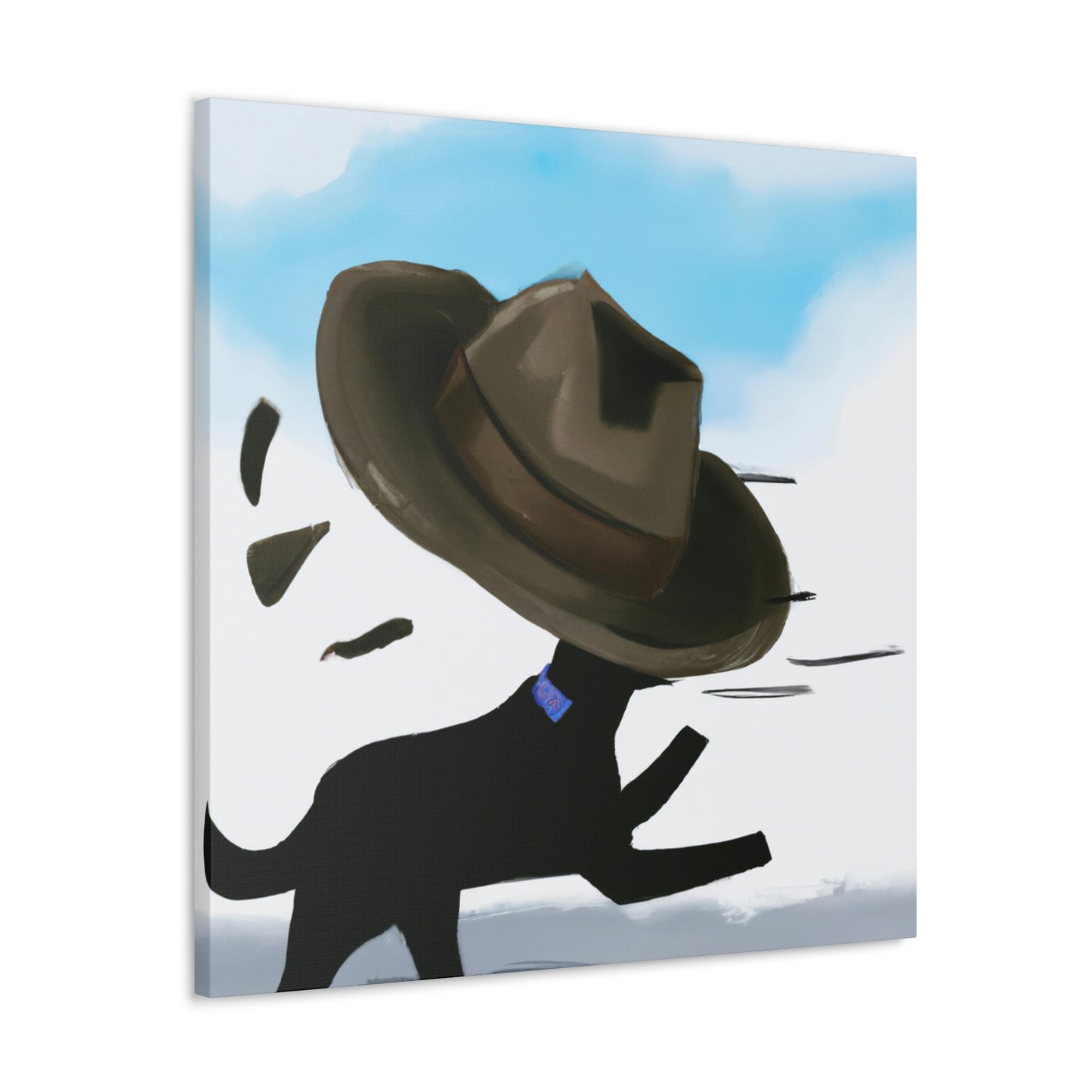 "The Hat Hunter" - Die Alien-Canva