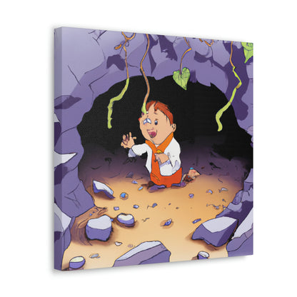 "The Mysterious Cave of Little Billy" - The Alien Canva