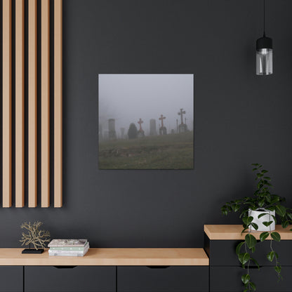 "The Foggy Graveyard" - The Alien Canva