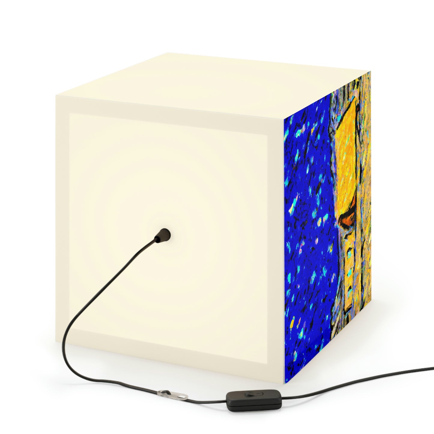 "Enchanted Sands of the Night Sky" - The Alien Light Cube Lamp