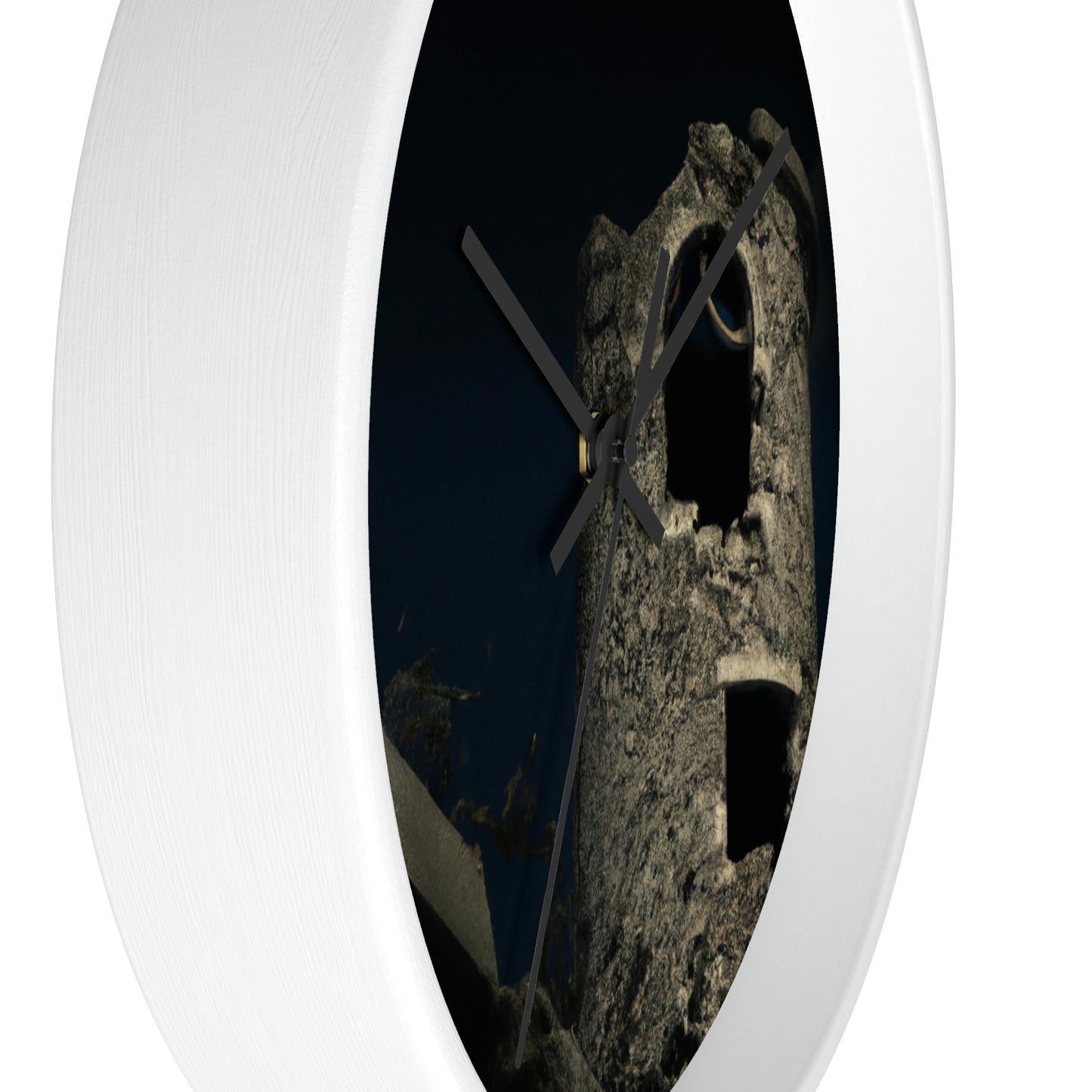 "The Lone Owl's Watchtower" - The Alien Wall Clock