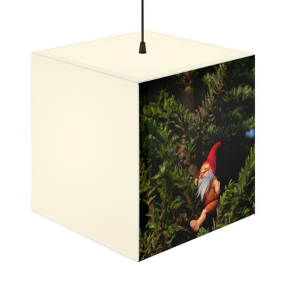 The Gnome's High-Rise Adventure - The Alien Light Cube Lamp