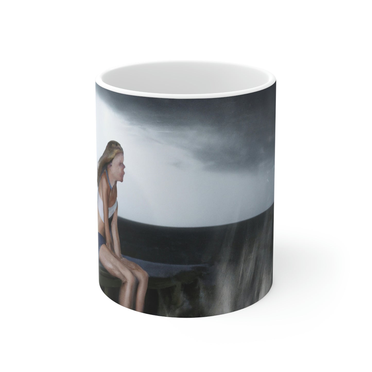 "Perilous Pose" - The Alien Ceramic Mug 11 oz