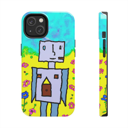 "Ein kleines Wunder in einem Blumenmeer" - Die Alien Tough Phone Cases