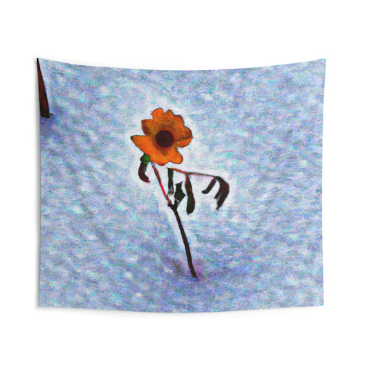 "A Flower Refusing to Shiver" - The Alien Wall Tapestries