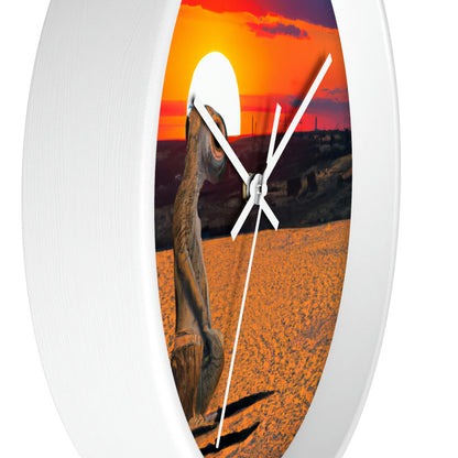 "Adiós al horizonte" - El reloj de pared alienígena