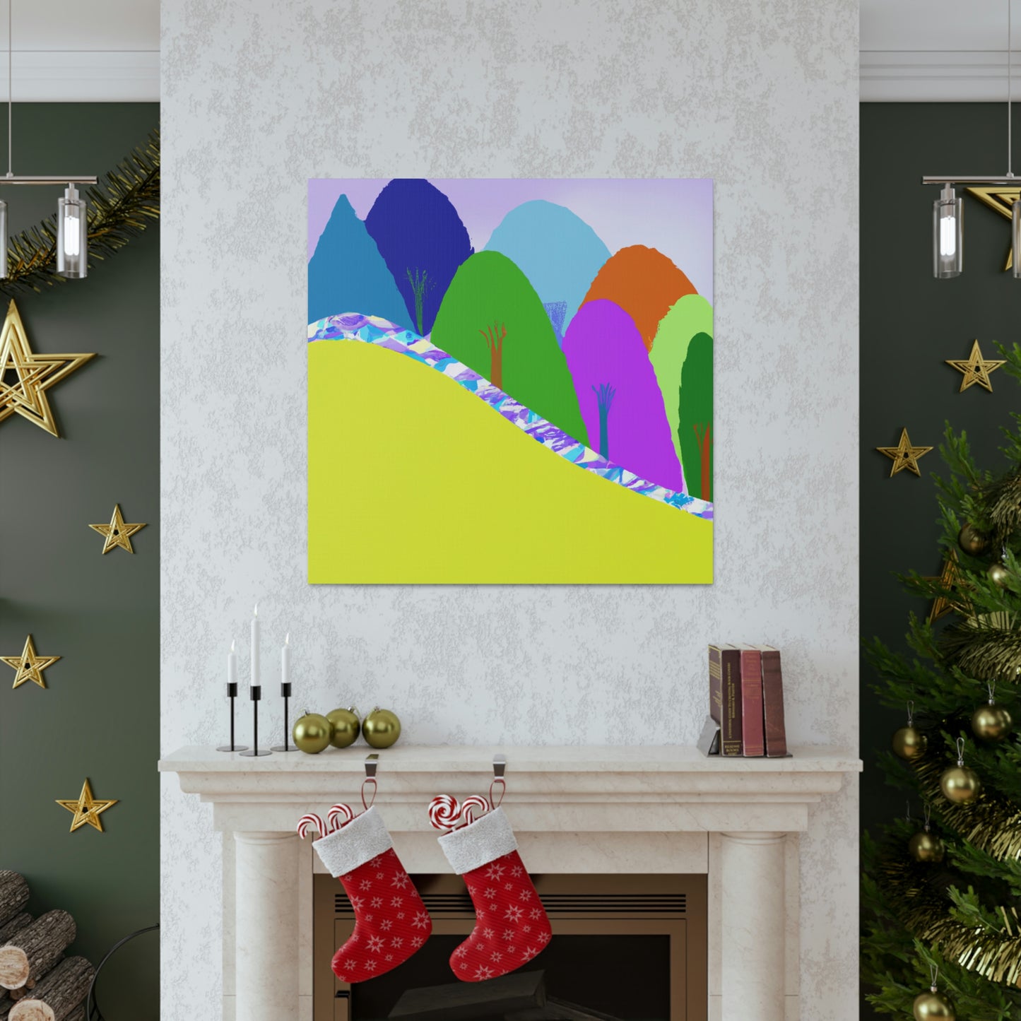 Mountain Optimism Artist - Canvas