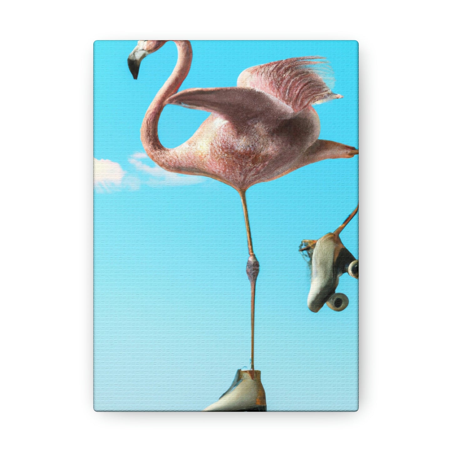 "Flamingo Skates!" - The Alien Canva