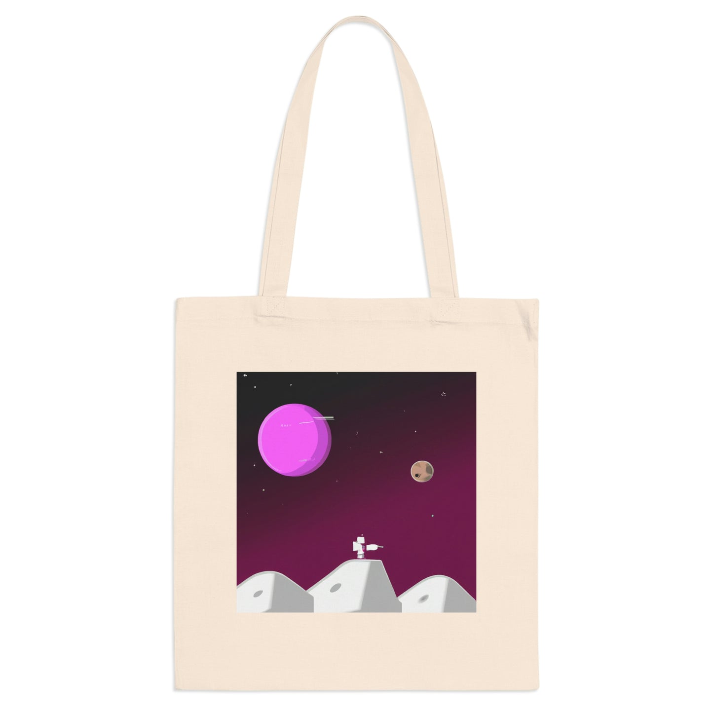 "A Moon Odyssey: Exploring Another World" - The Alien Tote Bag