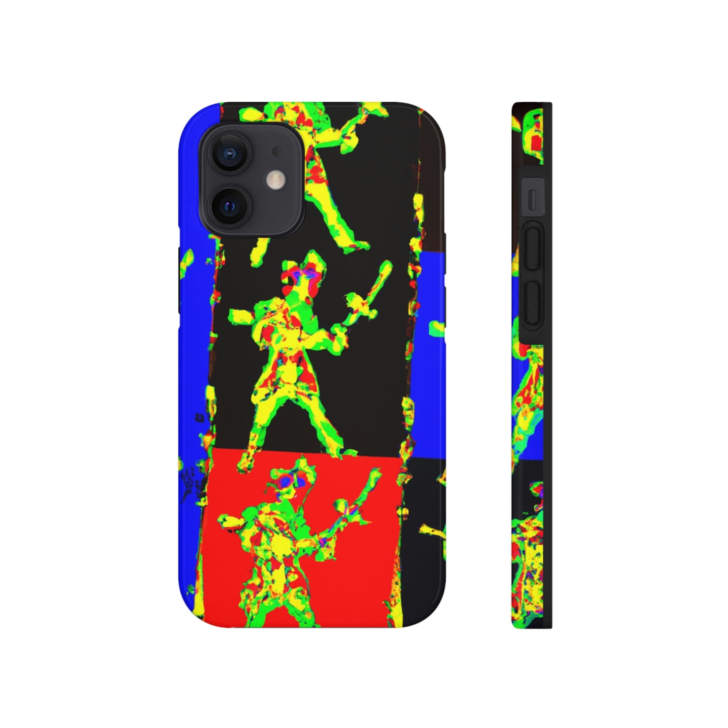 "Tanz mit Feuer und Stahl." - Die Alien Tough Phone Cases