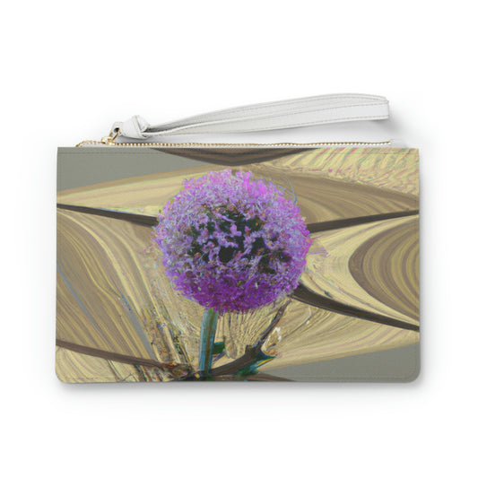 "A Blooming Miracle: Beauty in Chaos" - The Alien Clutch Bag
