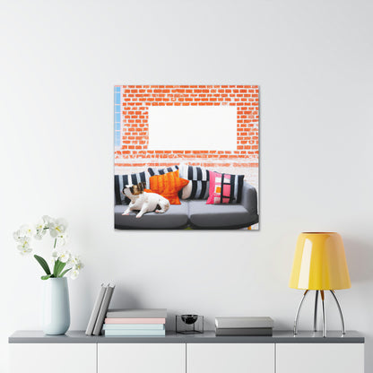 The Artist Name: The Modern Loft Artist - Canvas