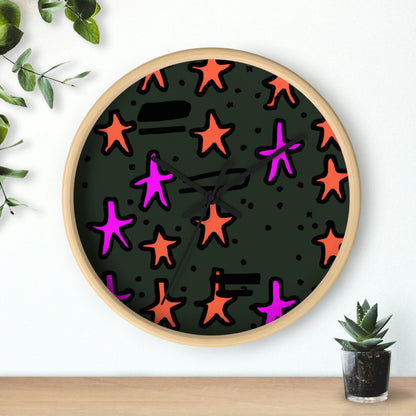 "Abandoned in the Glittering Night Sky" - The Alien Wall Clock