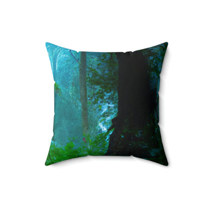 "Lost in the Unknown". - The Alien Square Pillow