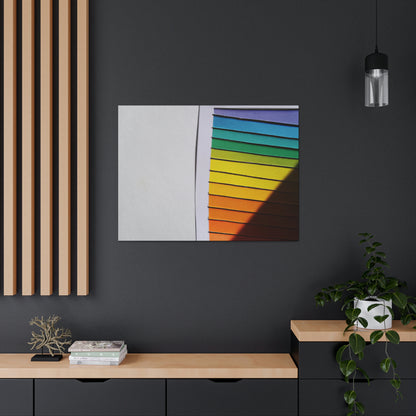 'The Colors of Joy: A Rainbow of Happiness' - Canvas