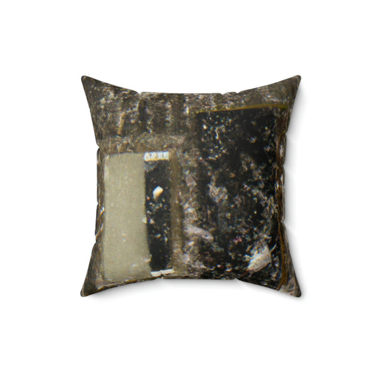 "Frozen in Time" - The Alien Square Pillow