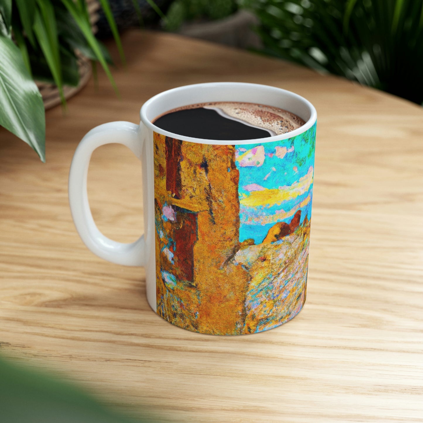 "Lost Among the Ruins" - Taza de cerámica The Alien 11 oz