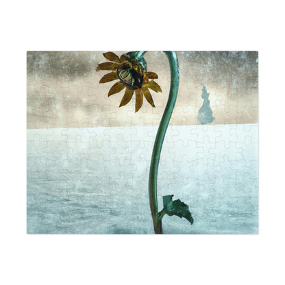 "Fighting the Frost: A Flower's Story" - The Alien Jigsaw Puzzle