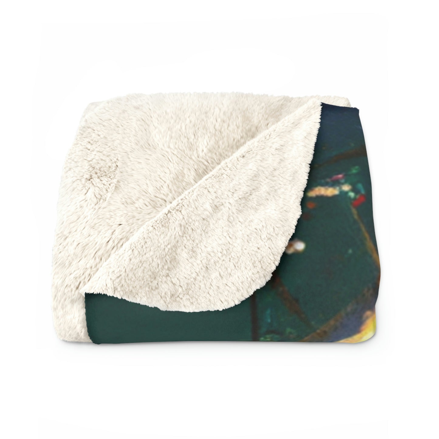 Twinkling Fireflies in the Evening Sky - The Alien Sherpa Fleece Blanket