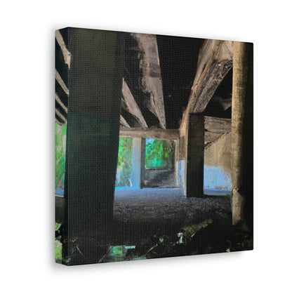 Treasure Under the Bridge - The Alien Canva