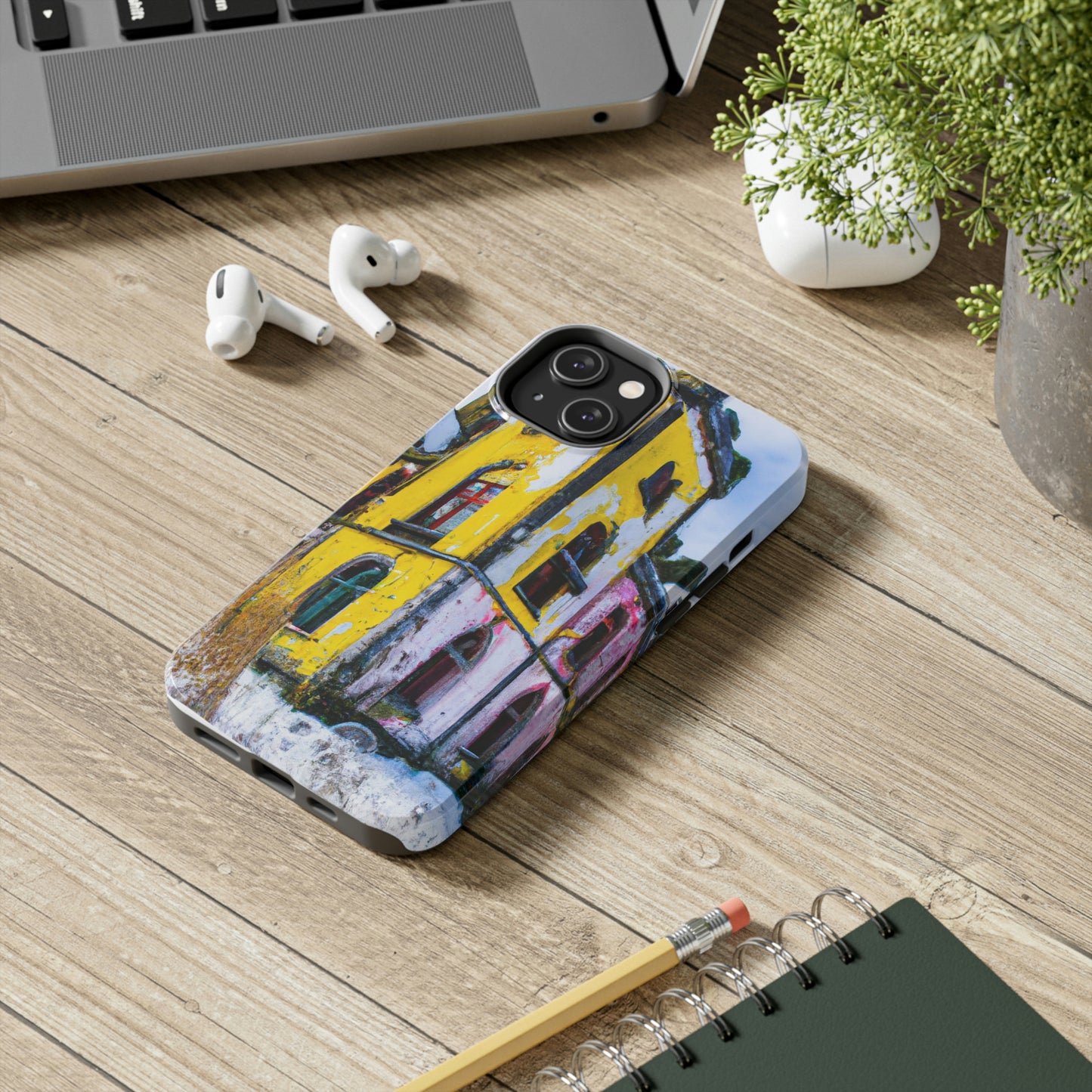 "Schloss aus Schnee und Schatten" - Die Alien Tough Phone Cases