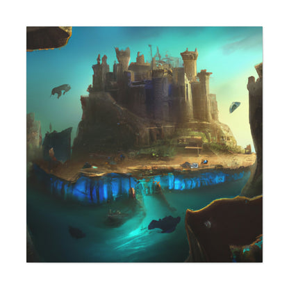 "The Hidden City Beneath the Sea" - The Alien Canva