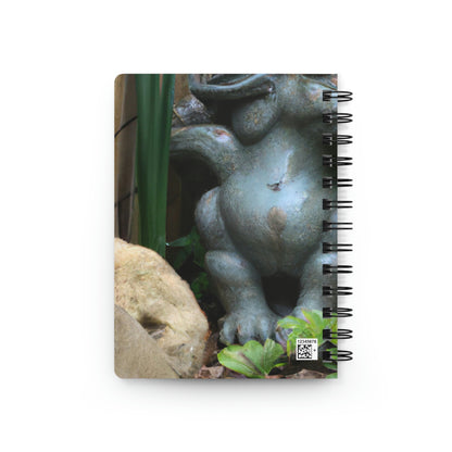 "Guardian of the Secret Garden" - The Alien Spiral Bound Journal