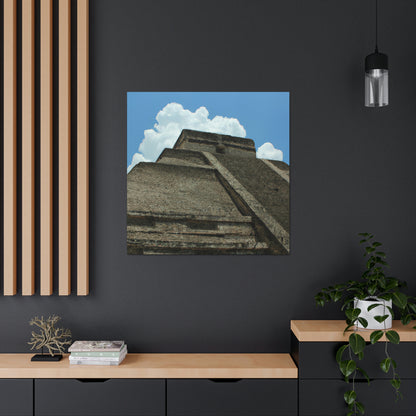 "The Ancient Pyramid's Hidden Treasures" - The Alien Canva