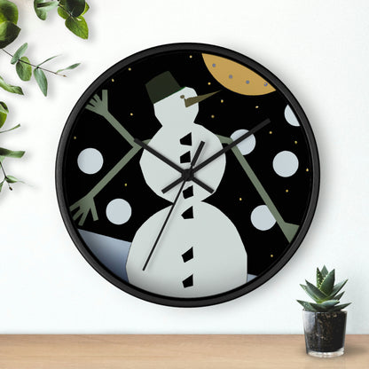 "A Winter Night's Wish" - The Alien Wall Clock