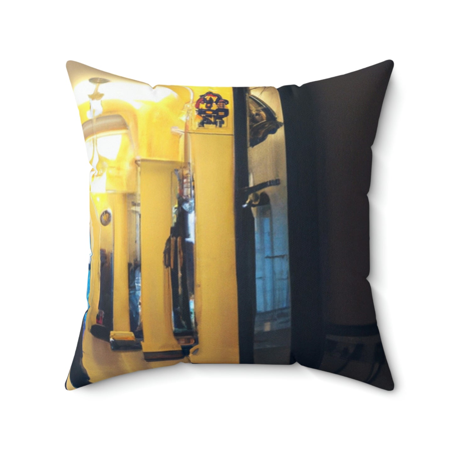 "Escape From the Enchanted Palace" - The Alien Square Pillow