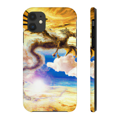 "A Heavenly Blaze with a Mystic Dragon" - The Alien Tough Phone Cases