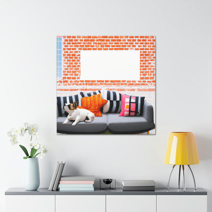 The Artist Name: The Modern Loft Artist - Canvas